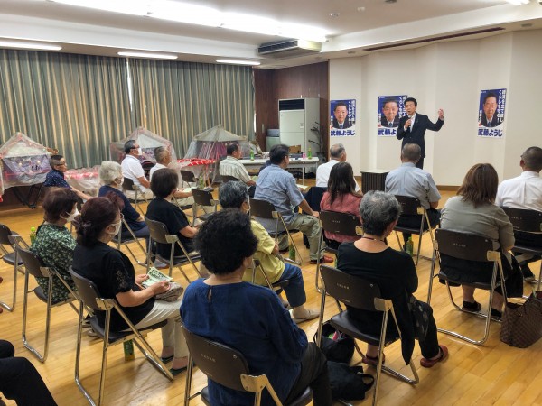 R60615党川島地区会国政報告会(各務原市)